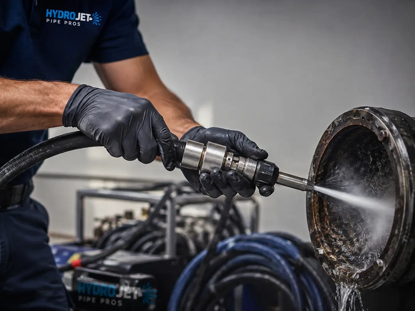 Hydro Jet Pipe Descaling in Newport News, VA